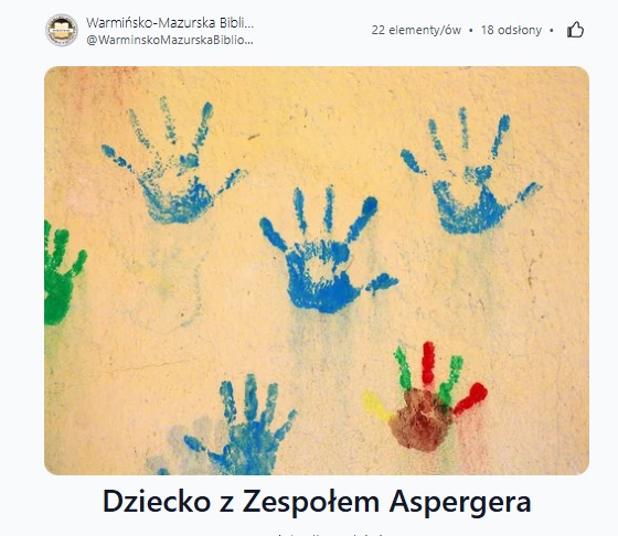 Dziecko z zespolem Aspergera