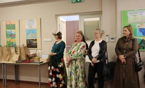 Finał projektu "Zaczytana Warmia" - otwarcie wystawy prac uczniów