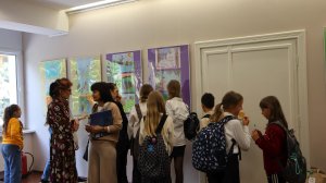 Finał projektu "Zaczytana Warmia" - otwarcie wystawy prac uczniów